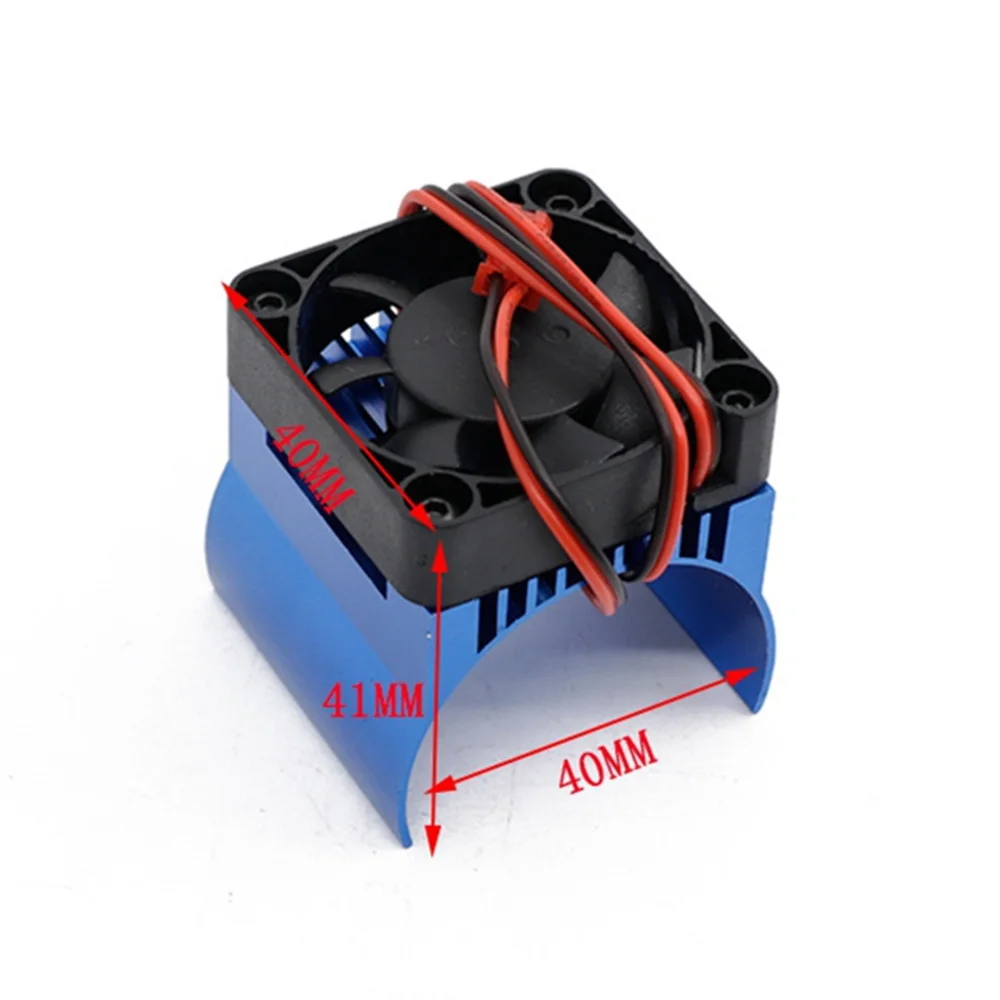 

Вентилятор охлаждения двигателя MYMF-42 мм, радиатор для Traxxas 1/10 E-Maxx E-Revo Summit Arrma 1/8 Kraton Talion Typhon RC Car