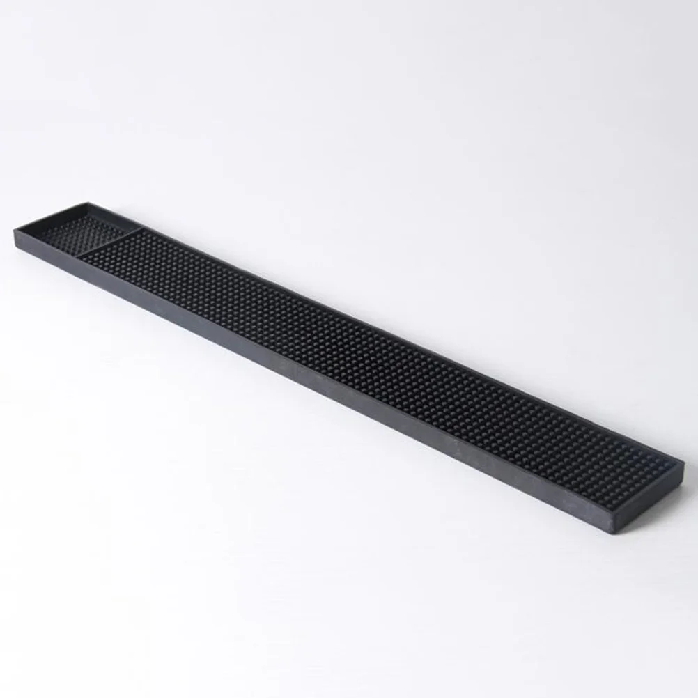 

Silicone Non-Slip Drying Mat Kitchen Bar Deep Grooves Drain Pad Tableware Draining Pad Drying Mat Deep Grooves Drain Tray