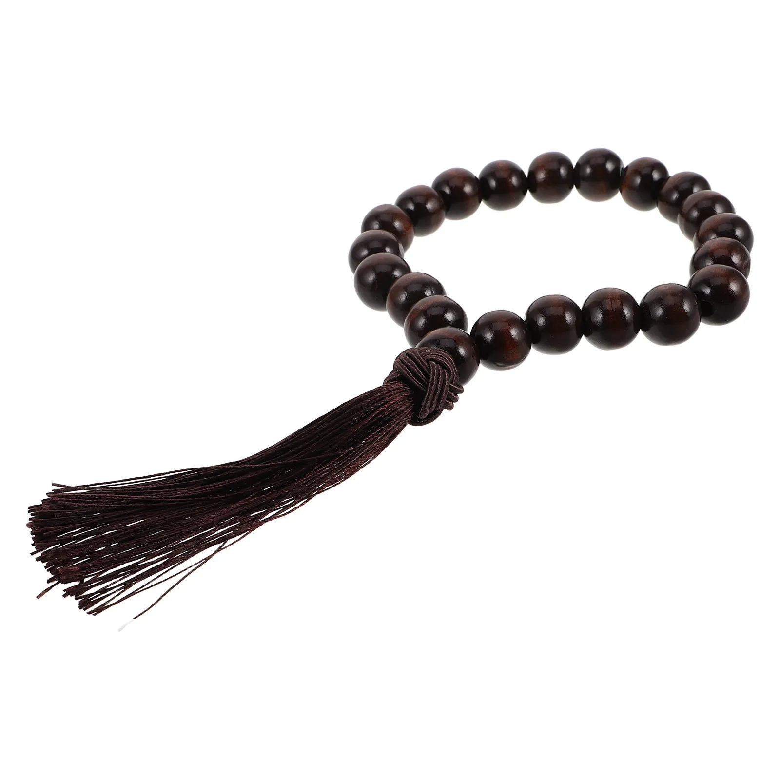 Wooden Gear Shift Bead Car Interior Decorative Ornament Large Size Ebony Prayer Bead for Vehicle Gear Lever Elegant Spiritual