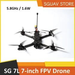 SG 7L 7inch Frame 2kg Payload Super power Long Range FPV Racing Drone PNP Quadcopter 5.8GHz 1.6W