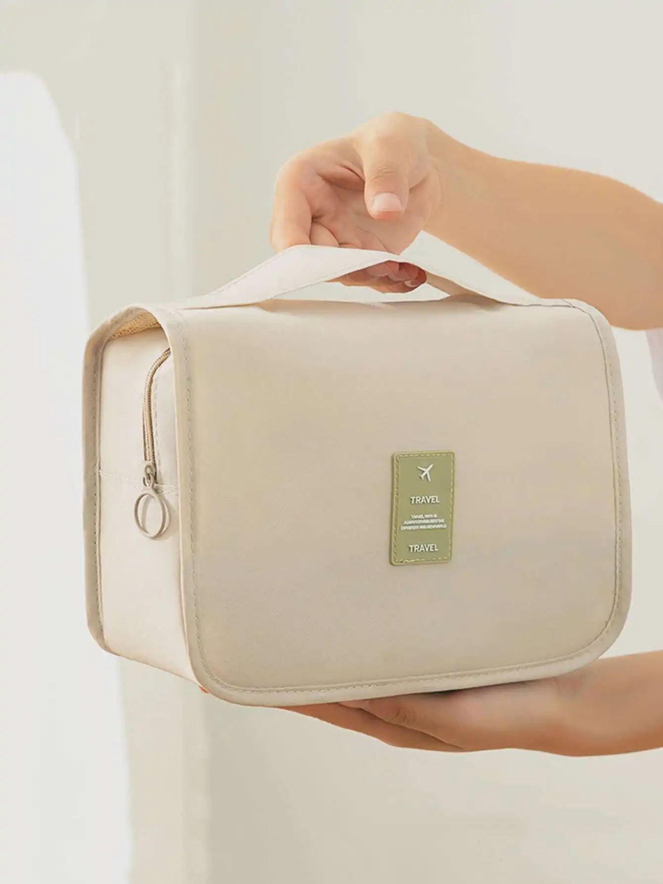 

Makeup Bag, 1Pc Hook Cosmetic Bag Large Capacity Makeup Bag Storage Cosmetic Bag Makeup Pouch Skincare Bag Toiletry Bag Packing Cubes, Travel Essentials Cruise Essentials Dorm Essentials, Wedding Bridesmaid Gifts, Mom Gifts, Birthday Gifts, Home Decor, Ba
