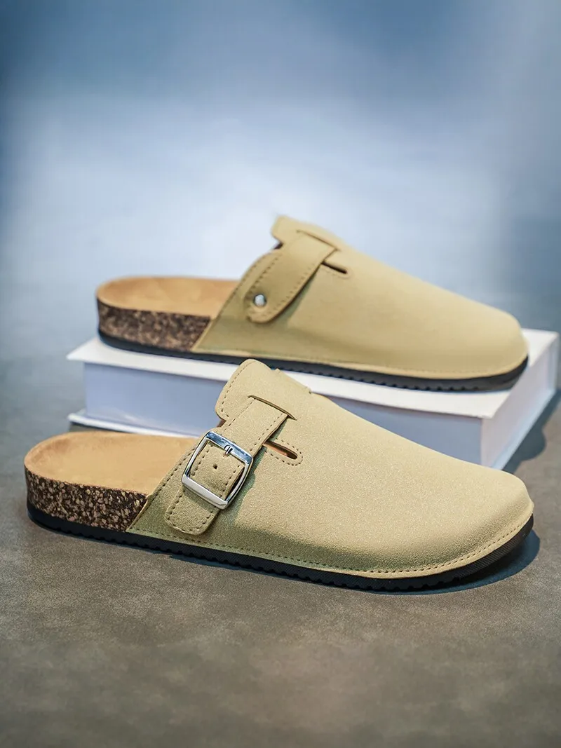 

Birkent Head Cover Slippers Men's 2026 New Summer Trend Outdoor Wear-Resistant Large Size 45 Beach Sandals Casual Style EVA I...