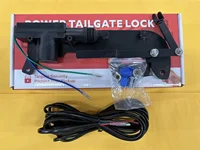 Para TOYOTA HILUX 2015-2023 + Kit de cerradura Central de portón trasero cerradura Pop desbloqueo camión puerta trasera cerradura eléctrica de seguridad