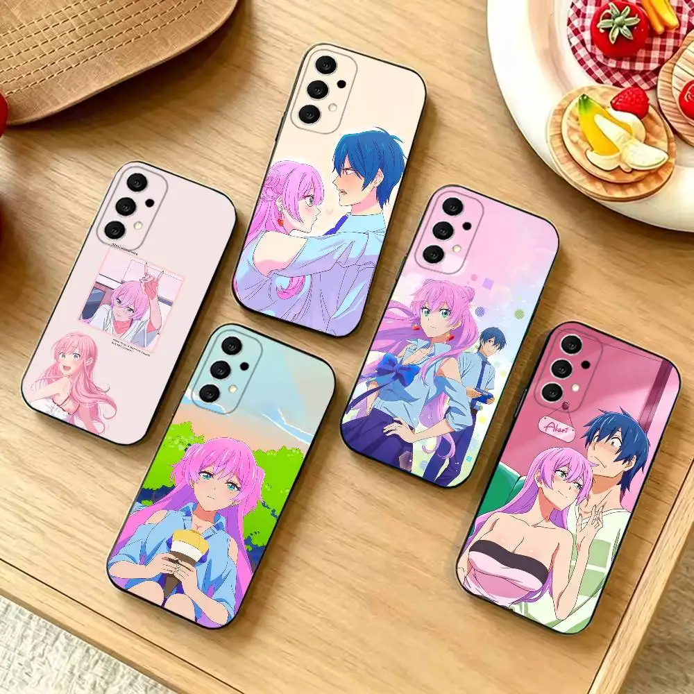 More Than Married Couple Fashion Black Silicone Protective Phone Cover, Suitable for Samsung S20-S26,Ultra,Plus,FE,Lite,5G