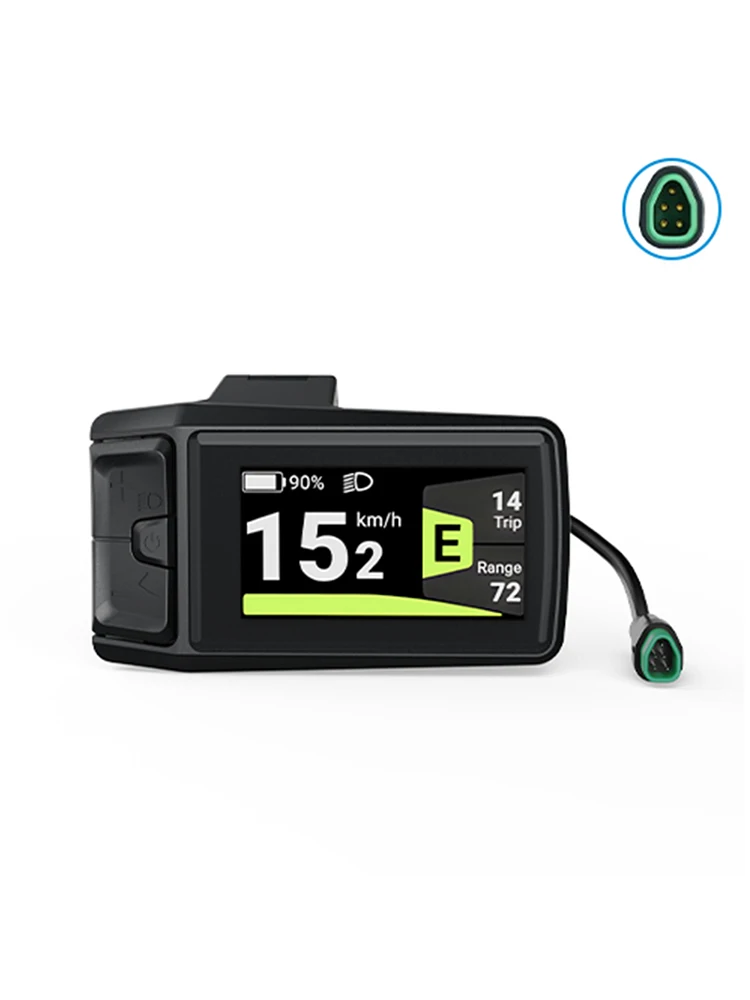 AliExpress varstrom BAFANG DPC080 Ebike Display 8Fun CAN BUS 1.9" Screen IPX7 Waterproof Automatic Backlight Ebike Speedometer Instrument Computer