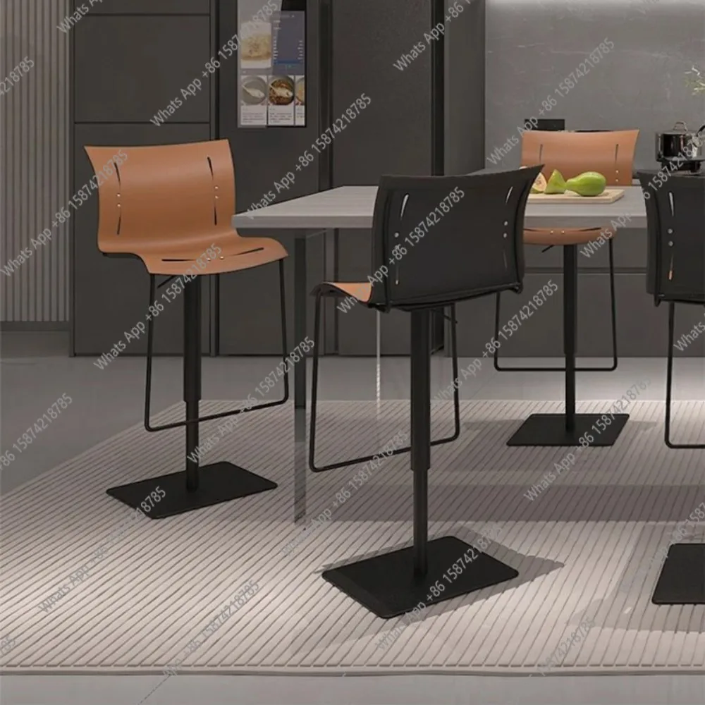 

Luxury Designer Bar Stools Design Bedroom High Reception Desks Barstools Living Room Professional Barber Sillas Salon Furniture