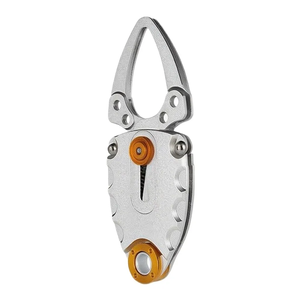 Portable Aluminum Fish Gripper for Mini Fishing Lightweight Rust Proof Design Ergonomic Handle for Freshwater Saltwater Use