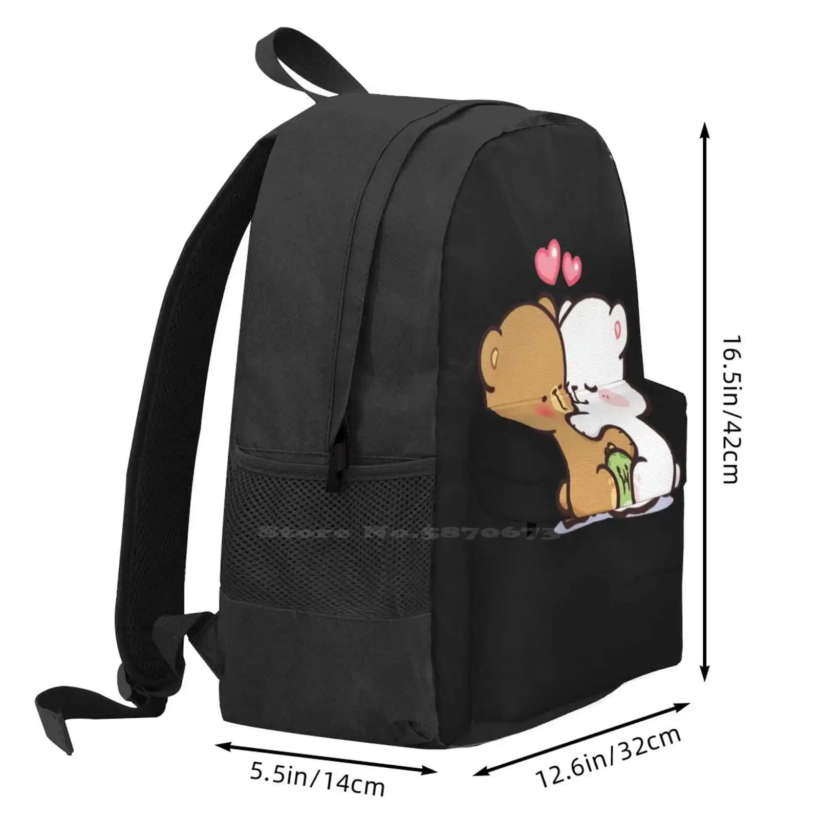 Funny Cartoon Couple , Cute Gift For Men And Women , Gift For Fans Hot Sale Backpack Fashion Bags Funny Cartoon Couple Cute New