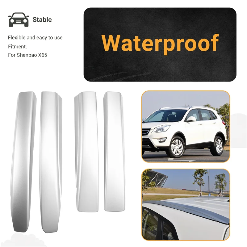 Y15A Voor BAIC Shenbao X65 Auto Voor En Achter Bagagerek Trim Covers Bagagerek End Cover Decoratieve Strip A00106924