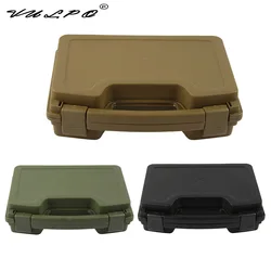 VULPO ABS Pistol Case Tactical Hard Pistol Case Gun Case Padded Foam Lining for Hunting Airsoft Boxs