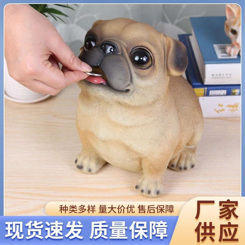 Mini Pet Dog Resin Figurines Poodle French Bulldog Pomeranian Corgi Puppy Cute Garden Table Decor For Home, Office, Kids Gifts