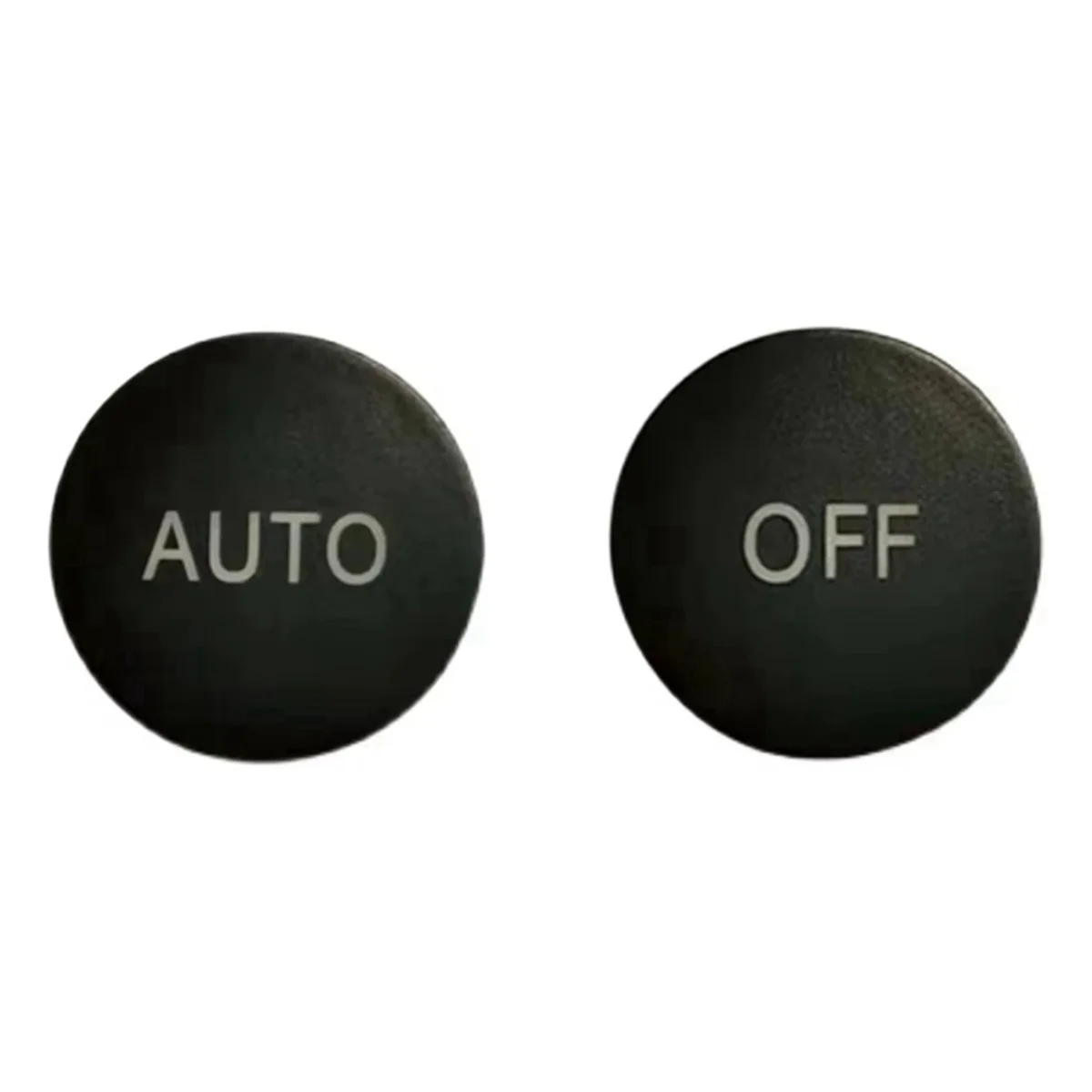 For Car Air Conditioning Switch Knob AUTO Button Cover OFF Panel Round Accessories