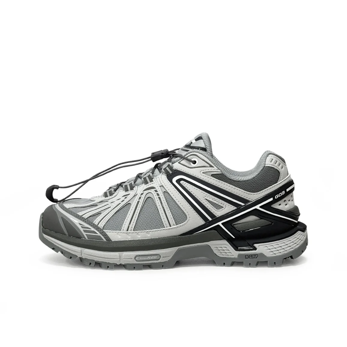 ANTA Champion G03 Casual Shoes Men's Low Top Gray Green 112638803A-4
