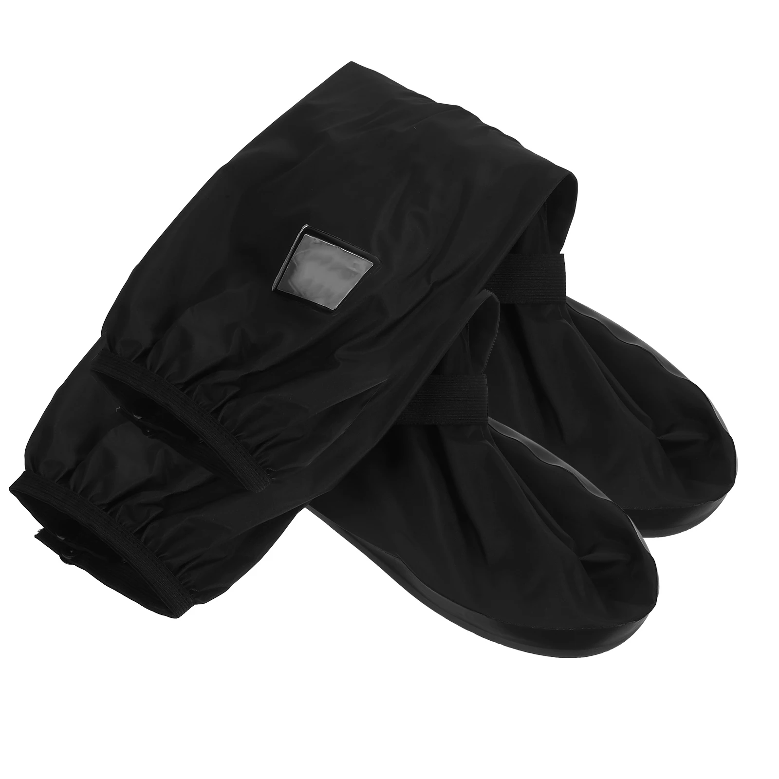 

1Pair Rain Shoes Protector PVC Material High Durability No Deformation Fine Craftsmanship for Running Hiking Cycling Non Slip