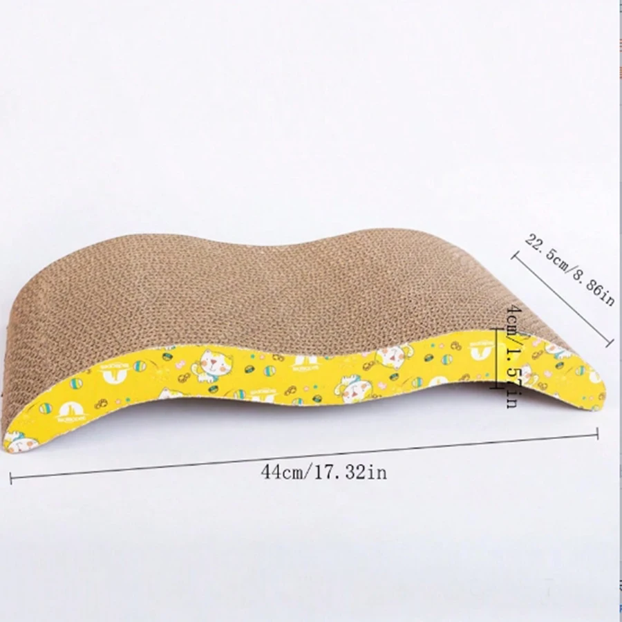 New bowl cat scraper sharpening claw cardboard corrugated board scratch-resistant cat scratch board Cat toy sofa cushion bed