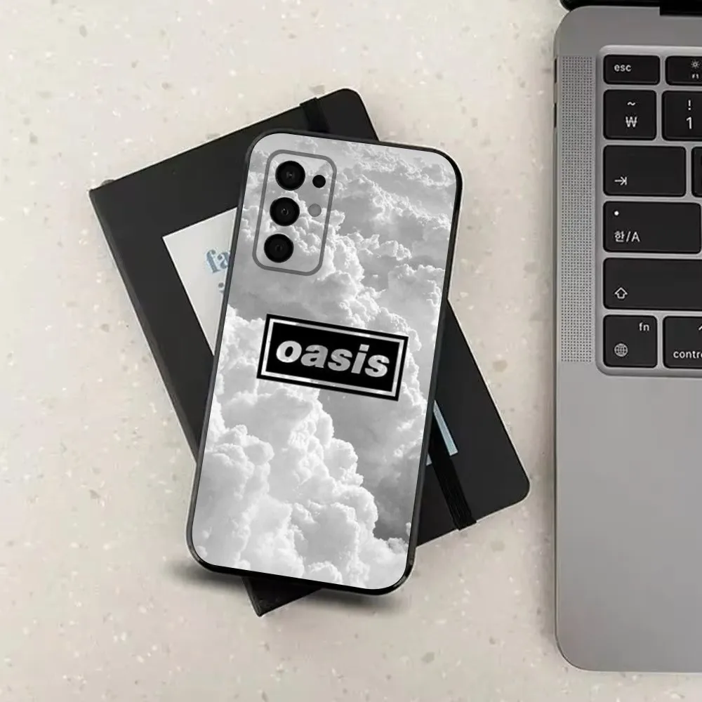 Rock O-Oasis-ES Band Phone Case For Samsung Galaxy A91,A80,A73,A72 ,A71,A53A52,A32 ,A31A22,A21s,A20,Black Cover