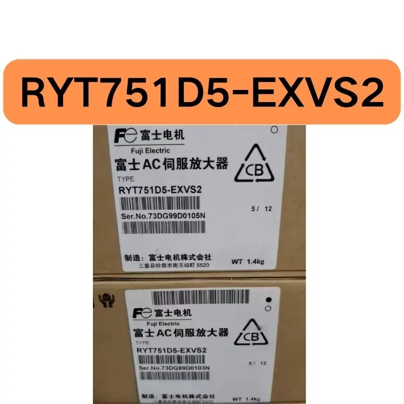 

New servo driver RYT751D5-EXVS2 for fast shipping