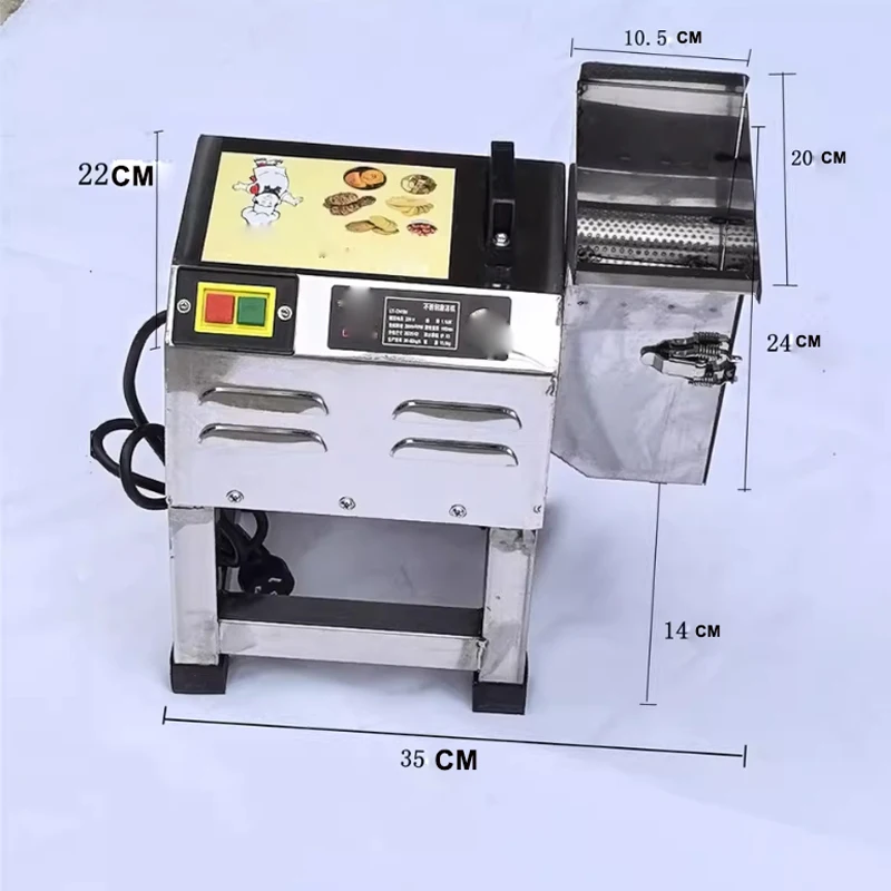 Máquina de Moer Polpa de Vegetais Raízes 1100/1500W, Máquina Elétrica de Purê de Vegetais e Frutas em Aço Inoxidável 220V/50HZ