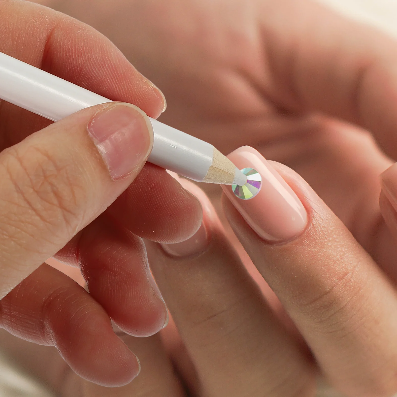 1Set Flatback Nail Rhinestones Charms Pickup Pencil DIY Nail Art Bling Decorations for Nails Crafts Clothes Shoes