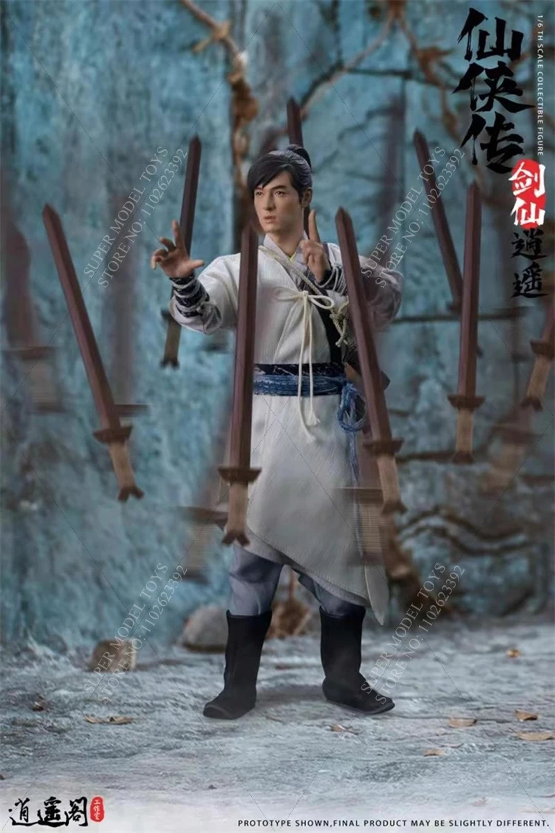 

JF STUDIO 1/6 Scale Men Soldier Li Xiaoyao Chinese Paladin Chivalrous Hero Full Set 12-inches Action Figure Doll Collection
