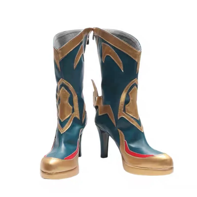 Sepatu bot Cosplay Game LOL Western Magic Shadow Evelynn