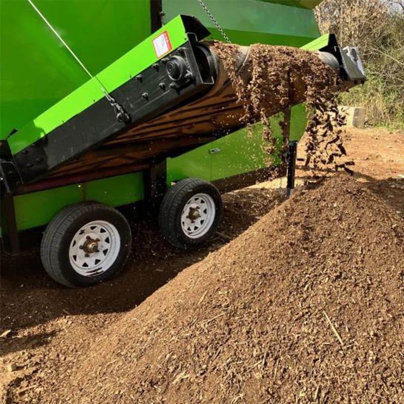 High Quality Screening Machine Compost 2026 New Compost Roller Screen for Farm Operations Compost Screening Machine