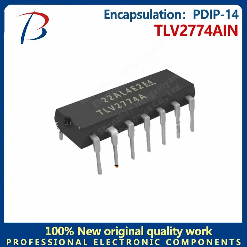 1PCS TLV2774AIN operational amplifier package PDIP-14 BHT in stock