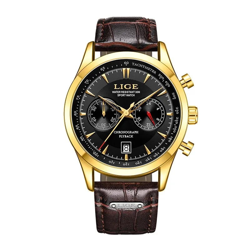 Men's Fashion Automatic Waterproof Quartz Watch