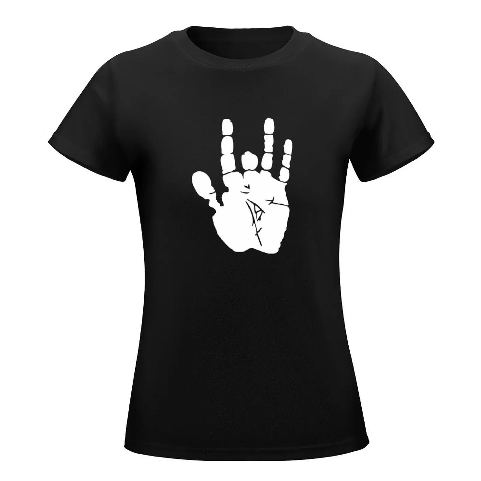 Jerry Garcia Hand T-Shirt hippie clothes summer clothes funny t shirts for Women