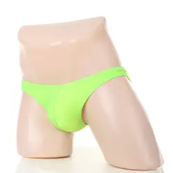 New Fashion Low Waist Mens Briefs Underwear Bulge Pouch Underpants Sexy Mens Bikini Bottoms Shorts Multi Colors