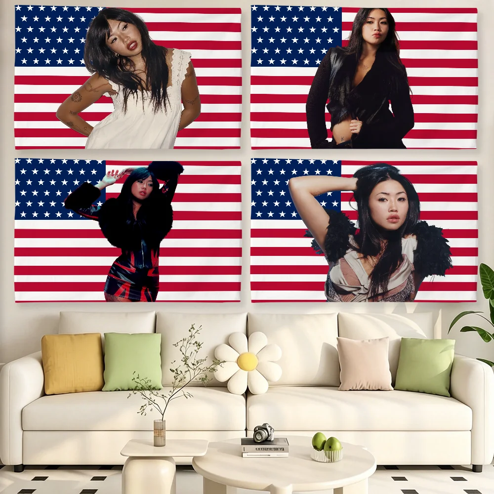 Singer Beabadoobee Music flag For Living Room Home Dorm Decor Wall Outdoor Camping Party Banner Gifts