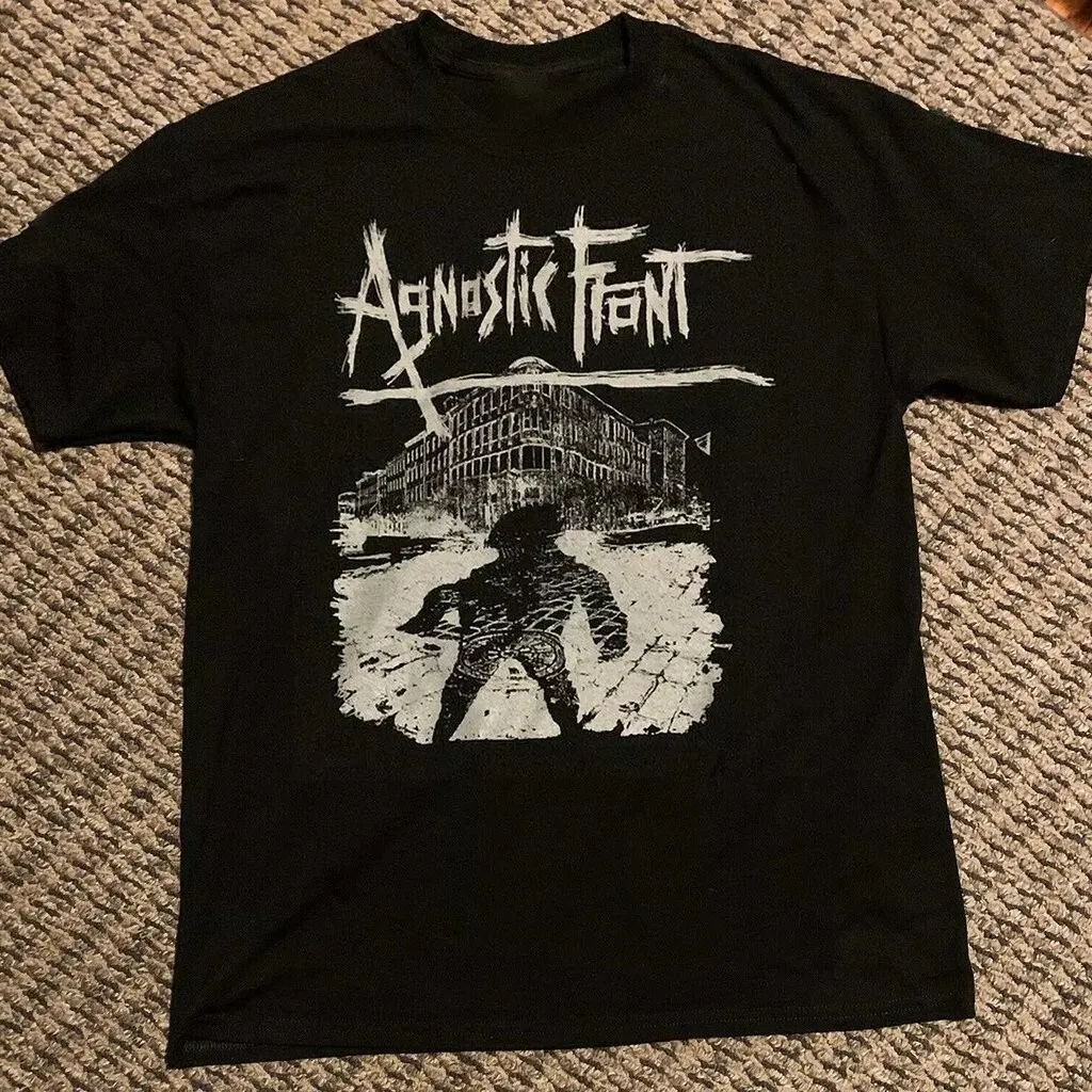 

Новый альбом Agnostic Front Band, подарок для фанатов, рубашка унисекс S-5XL
