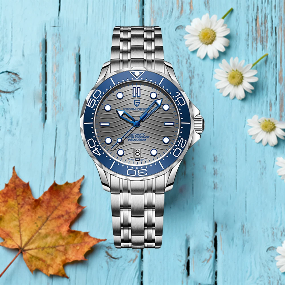 

PAGANI DESIGN 2025 New Men's Automatic Mechanical Watch Fashion Popular Single Product 8215 Movement Watch Sapphire Glass Mirror