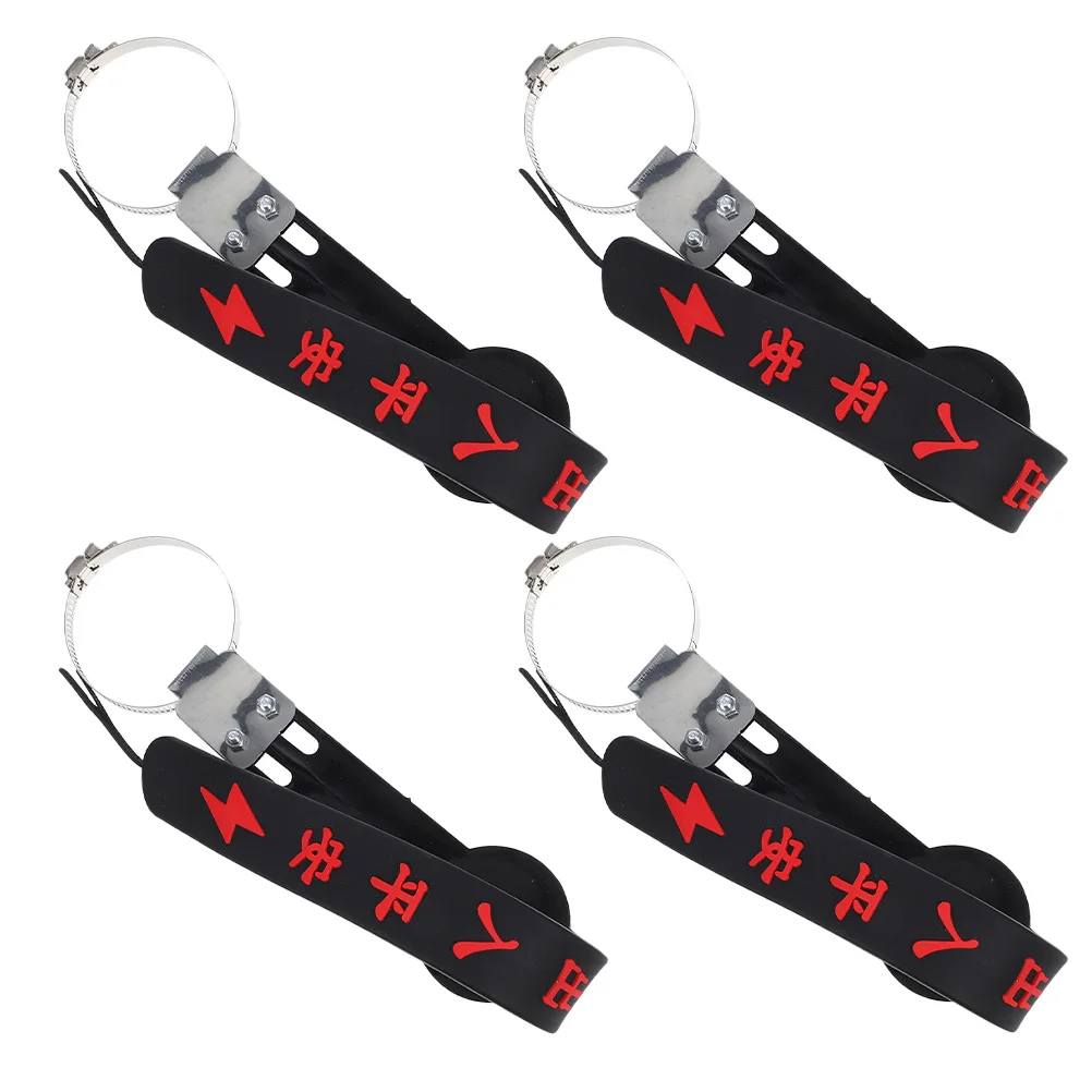 

4Pcs Car Static Belt Adjustable Anti-Static Strip Discharge Strap for Vehicle Tailpipe Enhanced Comfort Safety