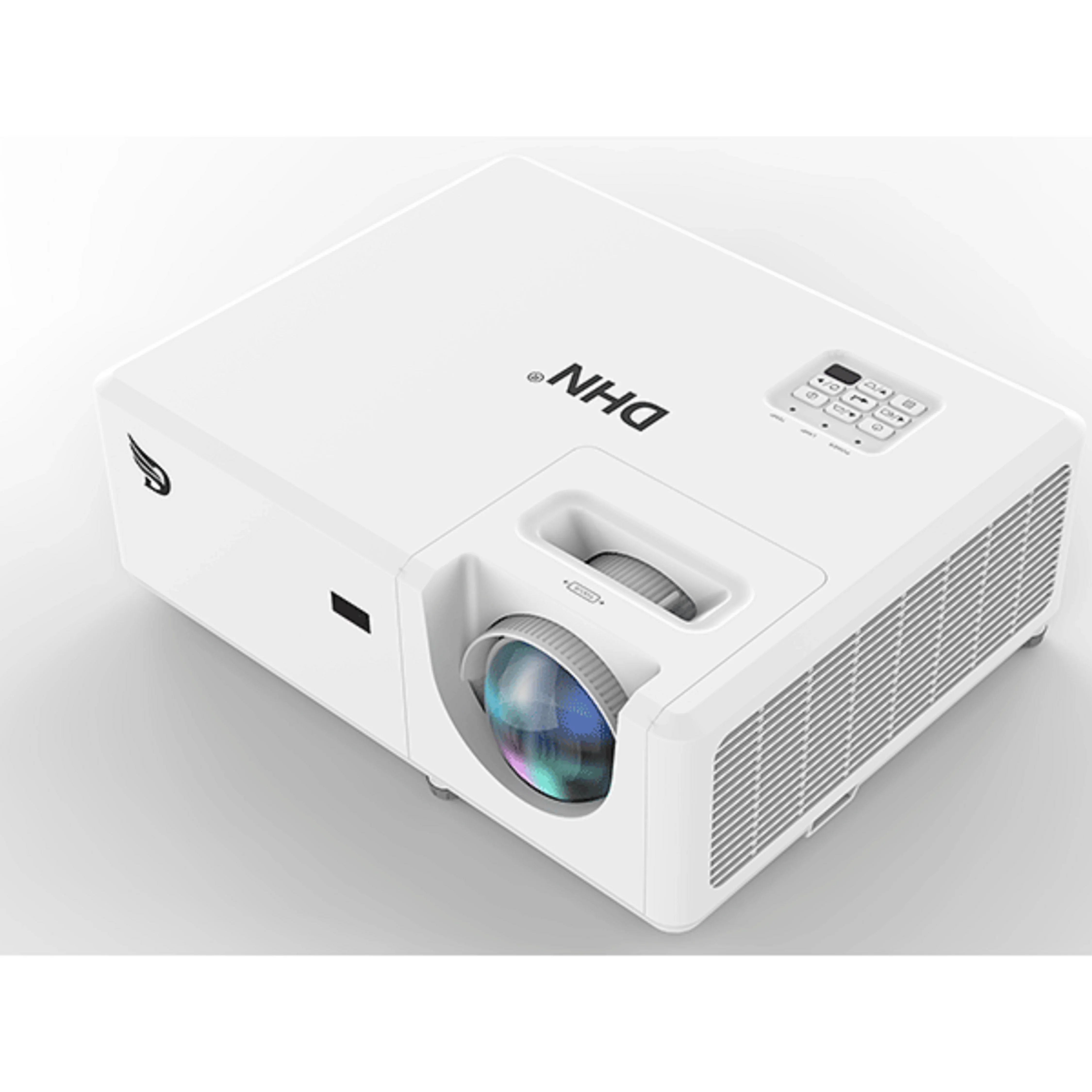 DHN DW410ST 0.521 Throw Ration Business Meeting Room Laser Projector For Smart Home Theater