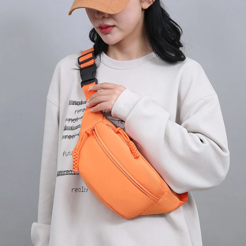 Fashion Chest Bag Ladies Casual Versatile Messenger Bag Outdoor Sports Bag Cycling Essential Messenger Bag Men Women XA10CC