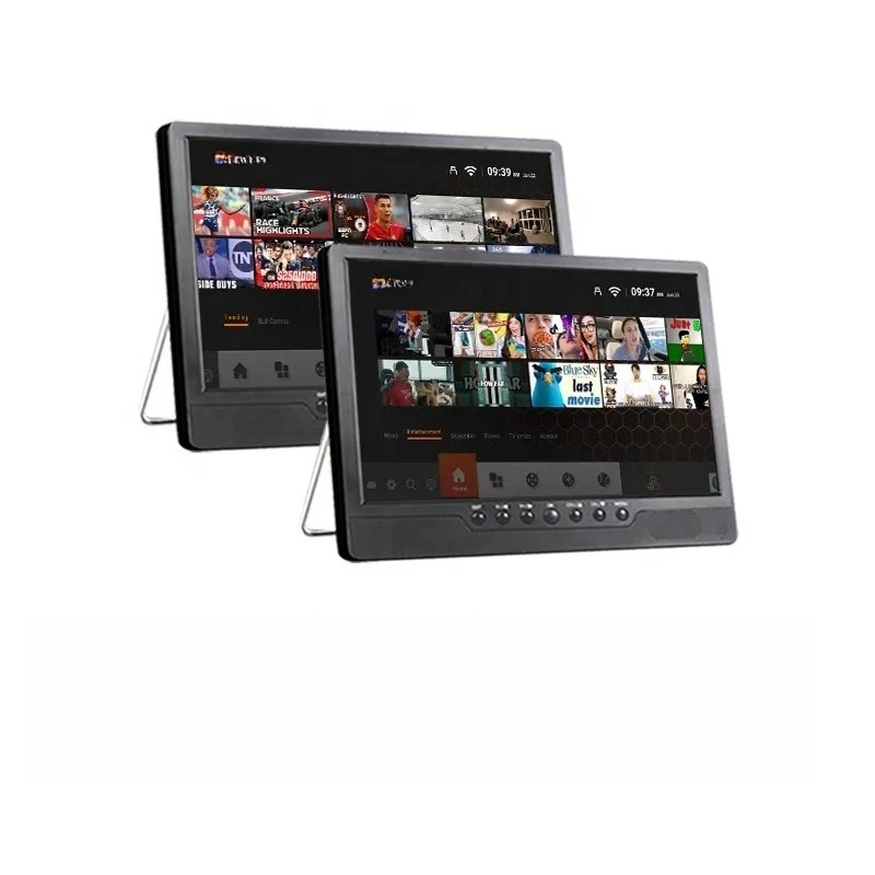 EE1 LED LCD Rechargeable Television Support ATSC ISDB DVB-T2 Blue-tooth USB Portable Kitchen Smart TV With Wifi
