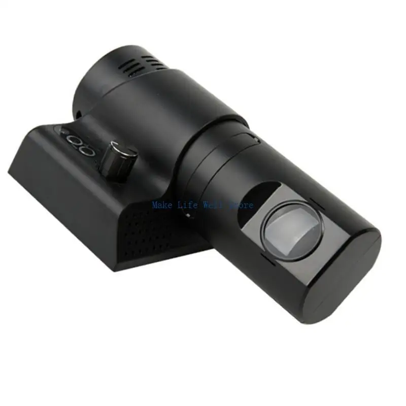 180 Degrees Rotating LED Projection Alarm Clock with Remote Control Adjustable Brightness Switchable Dials for Home Use