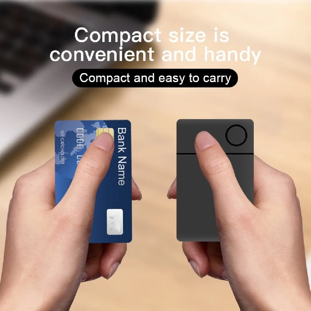 Icard Global Locator Ultra-thin Card Loss Prevention Itag Pet Tracking God for the Apple Find My Tag