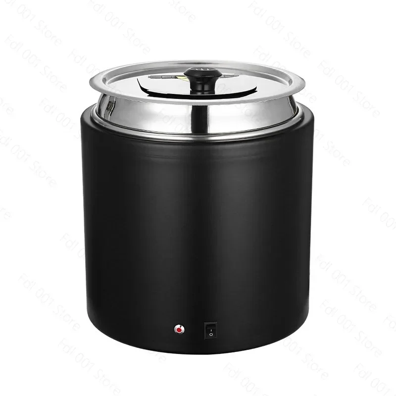 Dry Water-free Buffet Warming Pot Electric Heating Commercial Soup Warmer Soup Kettle Porridge Pot