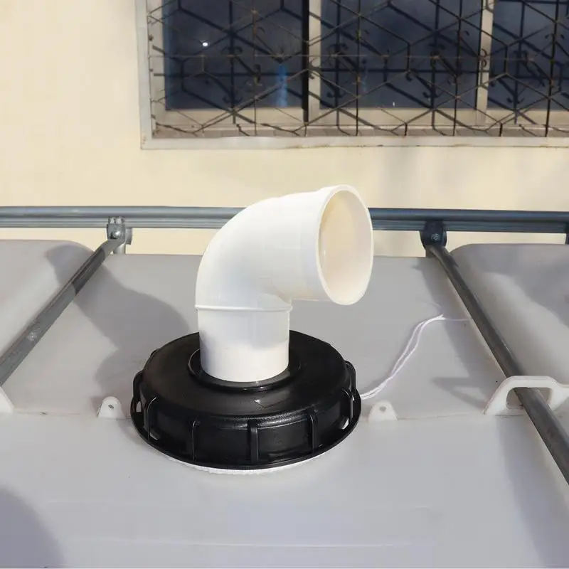 

IBC Tank Lid Filter IBC Tote Fittings Set 4590 Elbow IBC Bag Accessories IBC Tote Fittings For Indoor Water Tote IBC cap filter