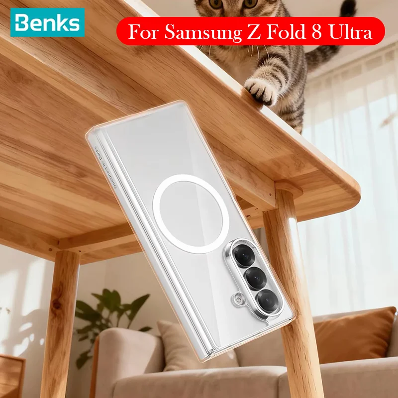 Benks Case For Samsung Z Fold 8 Ultra Wireless Charging Back Cover Case for SAMSUNG Z FOLD 8