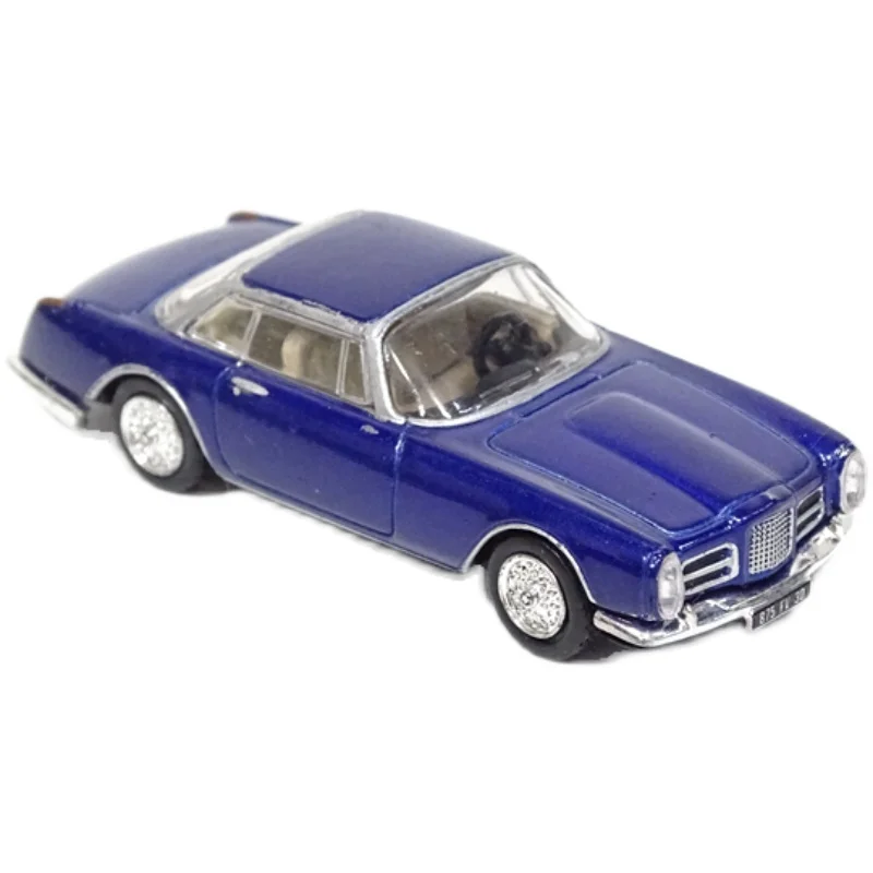 New 1:87 Alloy Facel Vega 1963 Car Model, Simulation of Classic Cars Car Ornaments,Classic Collection Model,Free Shipping