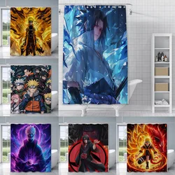 Shower For N-Narutos Curtain Waterproof Polyester Fabric Paint Colorful Bath Curtains Home Bathroom Decor Curtain With Hook