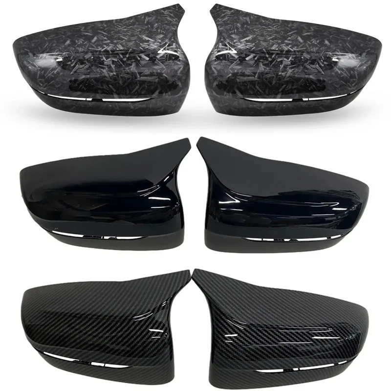 Rearview Mirror Cover Trim For BMW G20 G21 G28 G11 G12 G14 G15 G16 G30 G31 G38 G22 3 4 5 7 8 Series Carbon Fiber Exterior Side