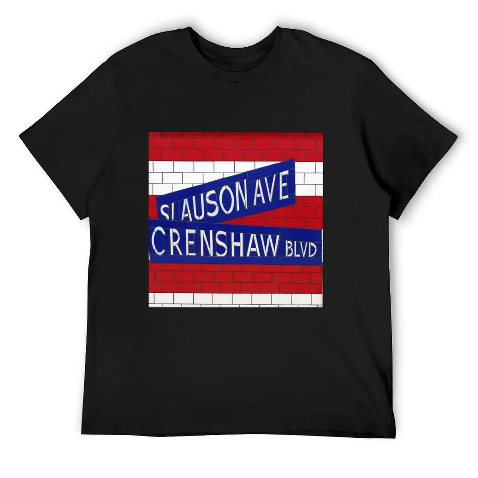 

Crenshaw and Slauson T-Shirt boys whites shirts graphic affliction shirts plain t shirts men