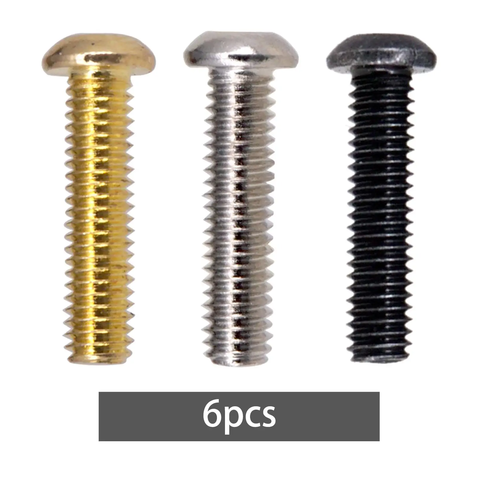 3.5 15mm Inner Hexagon Guitar Bridge Saddles Screws Iron Intonation Mounting Screws for Electric Guitar Stuff