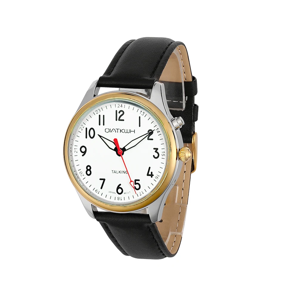 QIATKWH Russian Voice Talking Watch for Blind,Visually impaired or Elderly