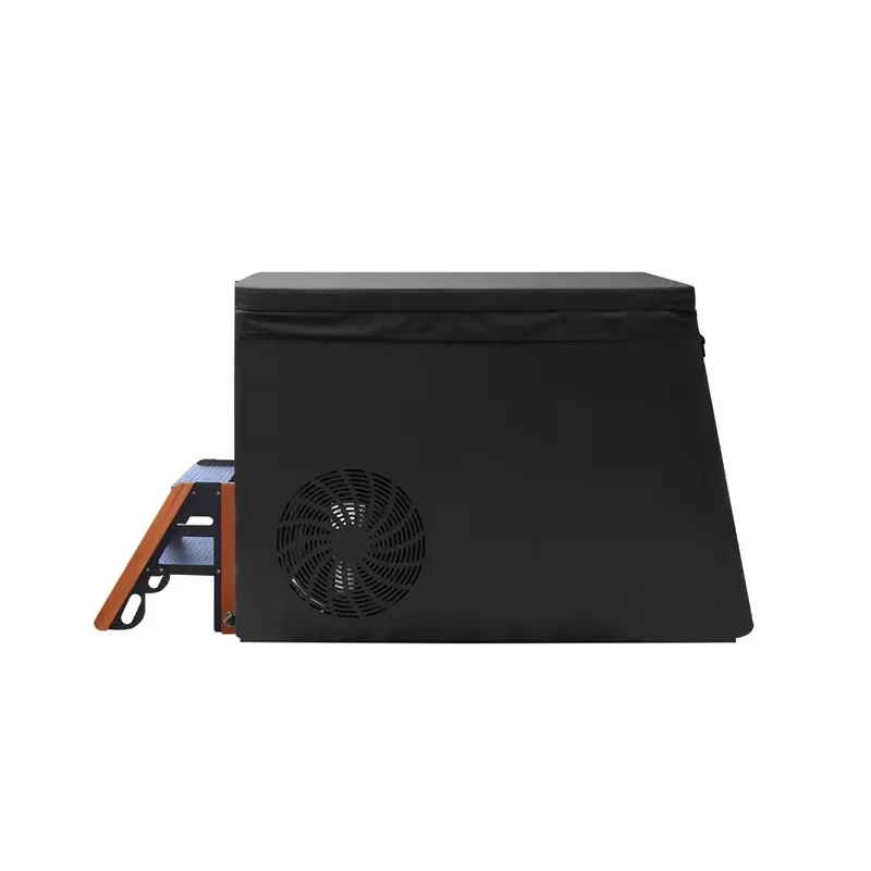 New Full Set Garden Cold Plunge Pool 1 Person square Ice Bath with Chiller Stainless Steel Inner Liner WiFi Control System