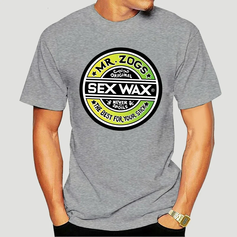 Short Sleeve Fade White  Sex Wax Mr Zogs Surf Shirt  tshirt  men clothing  graphic t shirts  oversized t shirt  harajuku tops